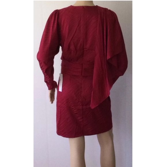 NWT Ronny Kobo Shanaya Dress Red L - Picture 5 of 16